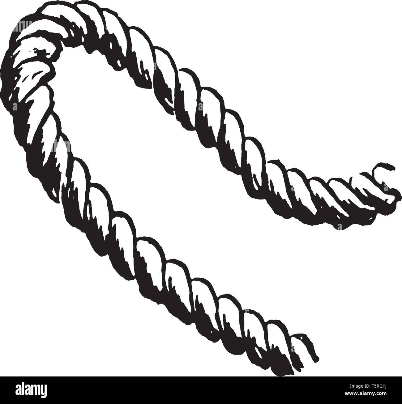 Rope Drawing Hi res Stock Photography And Images Alamy
