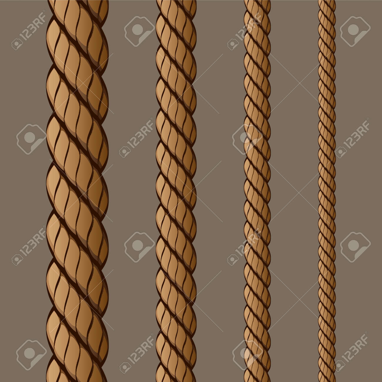 drawing of a rope