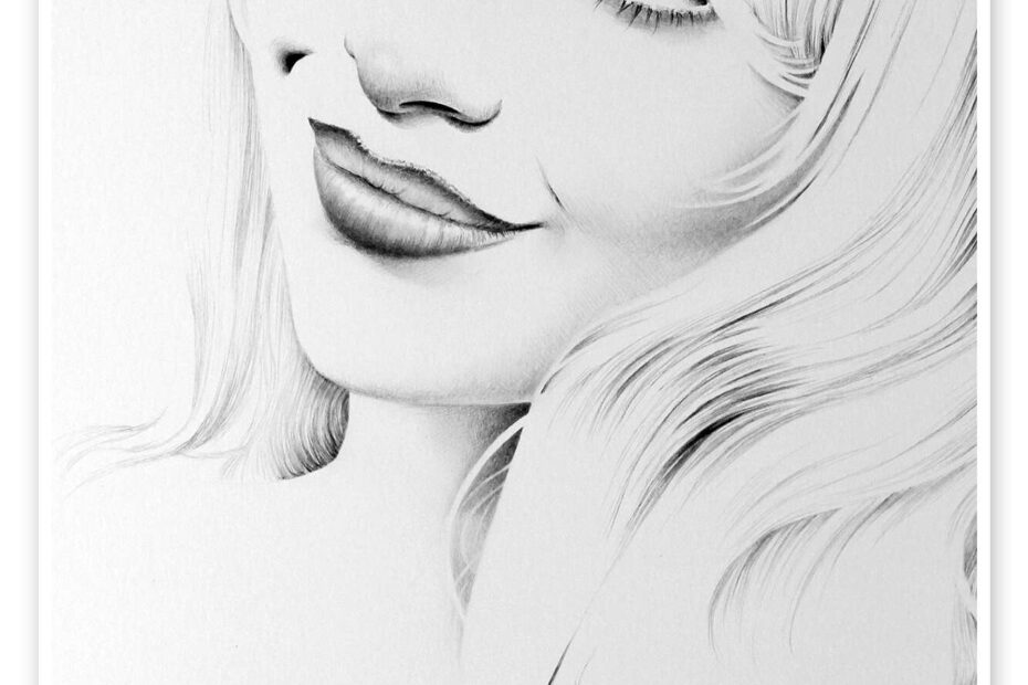 Sabrina Carpenter Portrait Print By Ileana Hunter Posterlounge