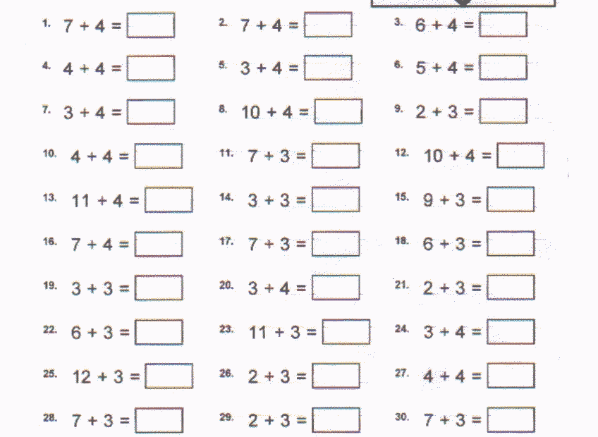 Sample Kumon Math Worksheets Kumon Worksheets Kumon Math Math Worksheets Library