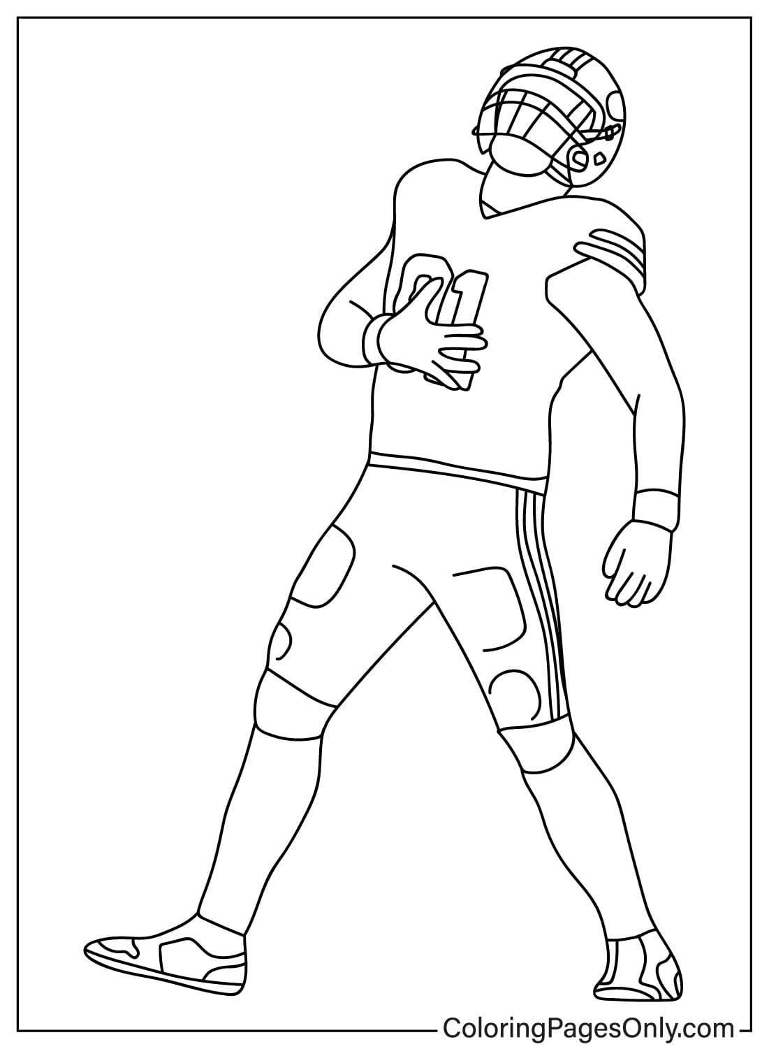 San Francisco 49ers Coloring Pages Free Printable PDF U0026 Online Coloring