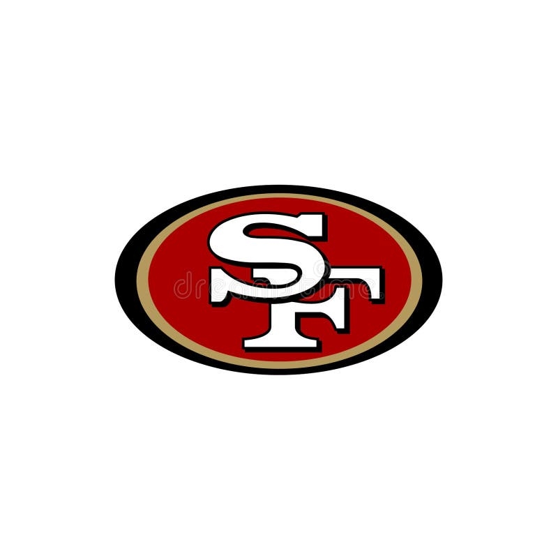 San Francisco 49ers Logo On White Background Editorial Image Illustration Of Sharingan Share 210442155