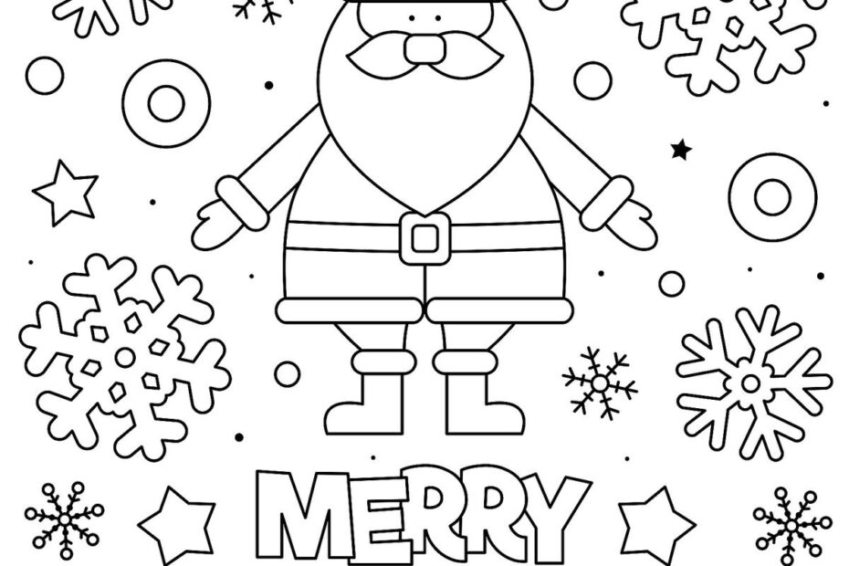 Santa Claus Coloring Pages Free Coloring Pages Of Jolly Old St