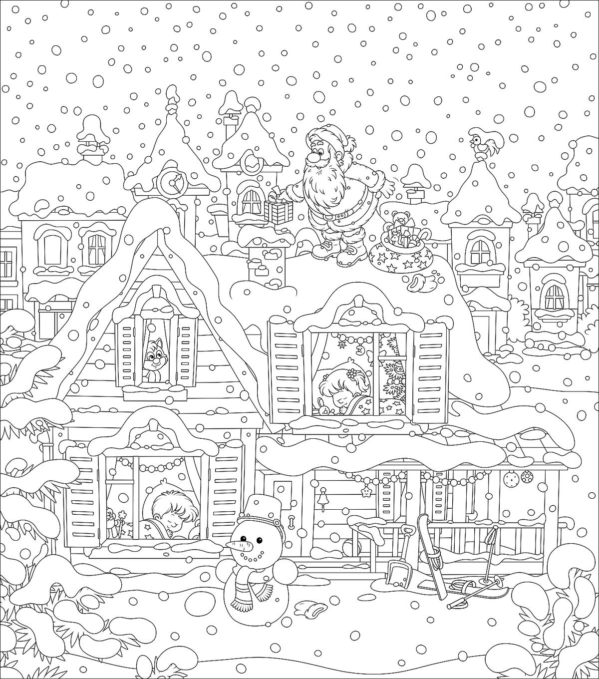 Santa Claus Coloring Pages Free Coloring Pages Of Jolly Old St Nick For Christmas Fun Holidays 30Seconds Mom