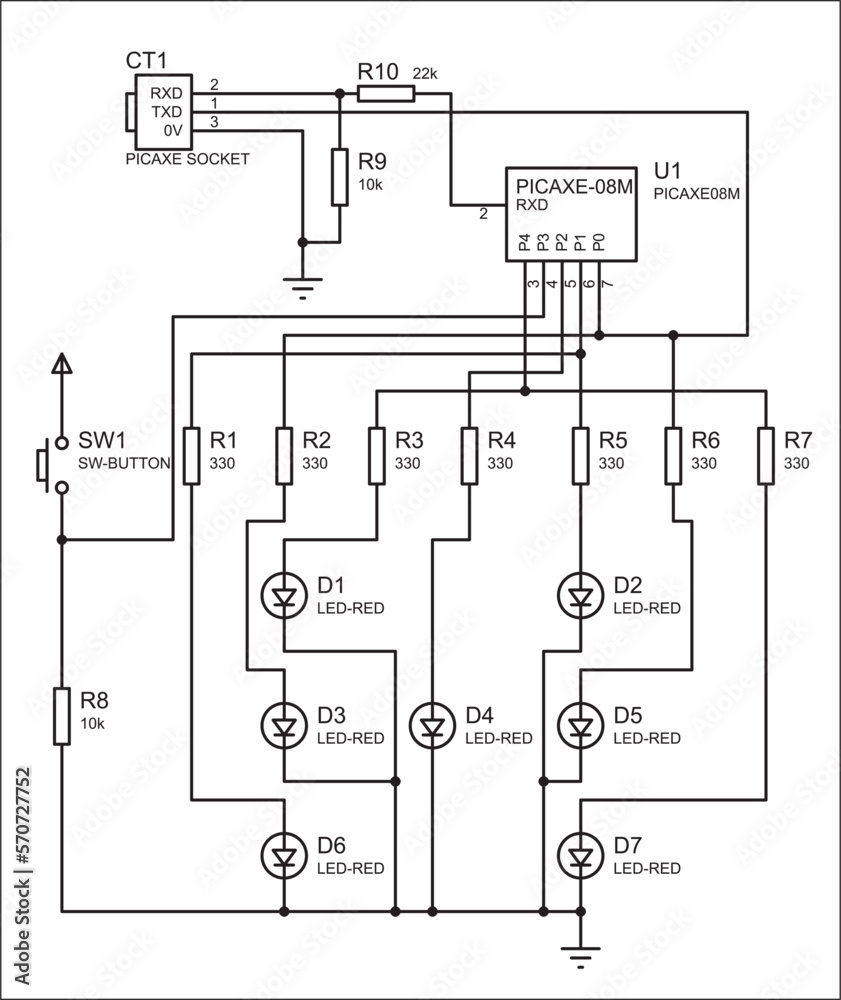 electrical schematic drawing