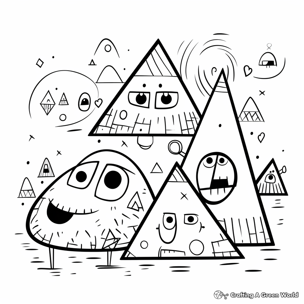 Shapes Coloring Pages Free U0026 Printable 