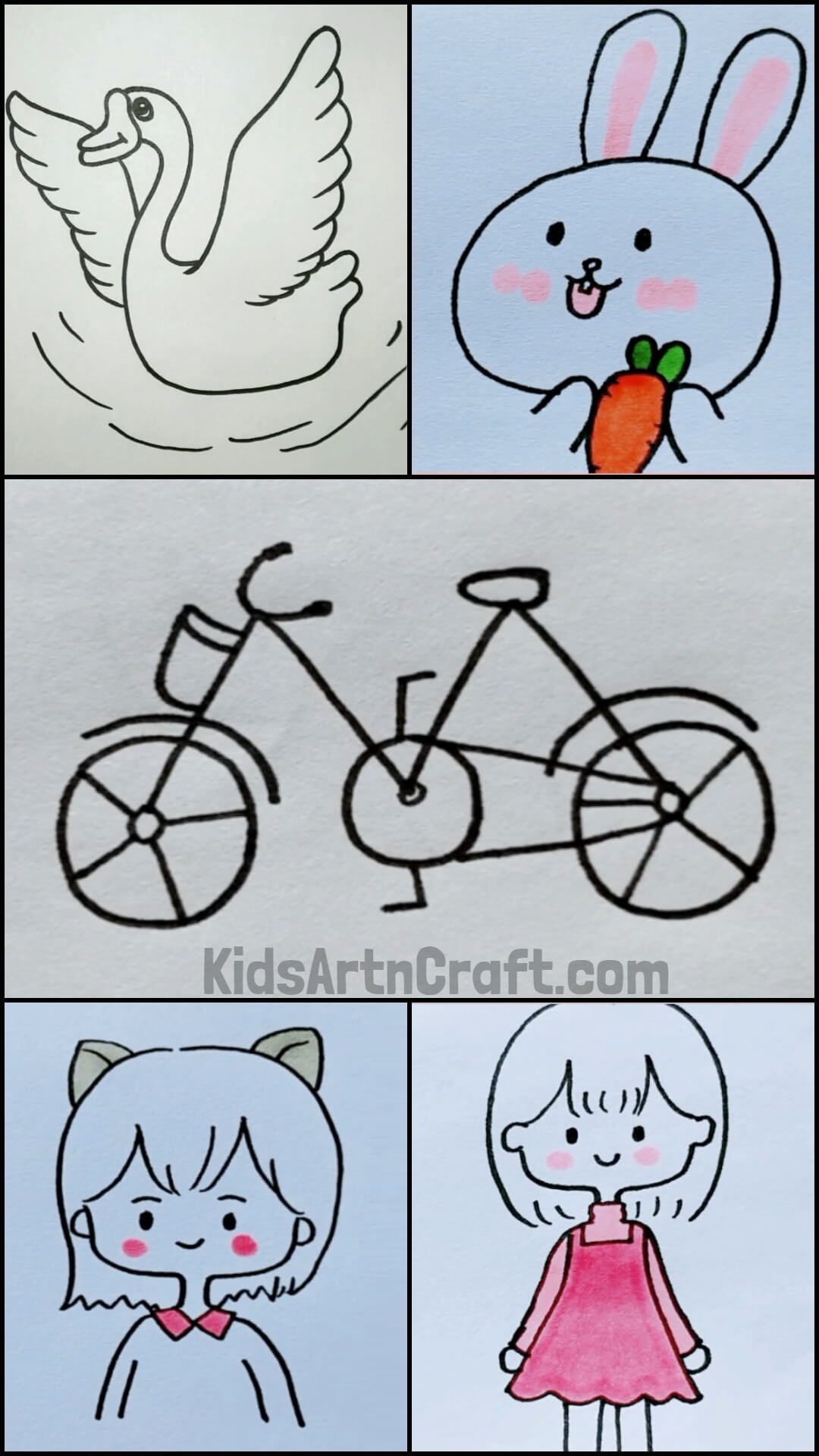 easy drawings for kids