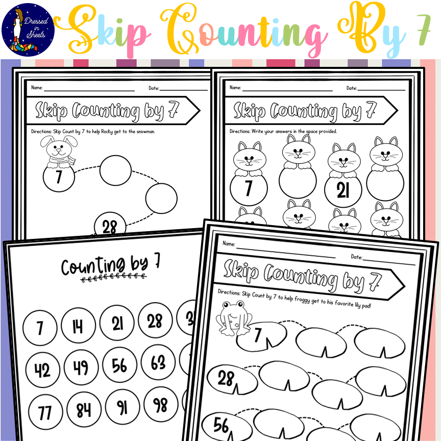 Skip Counting By 7 Worksheets Made By Teachers