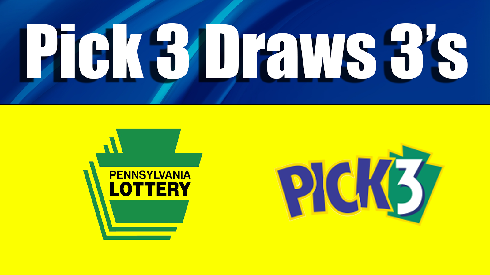 pick 3 past draws