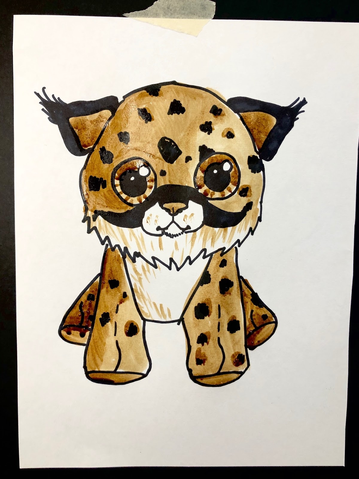 bobcat drawing