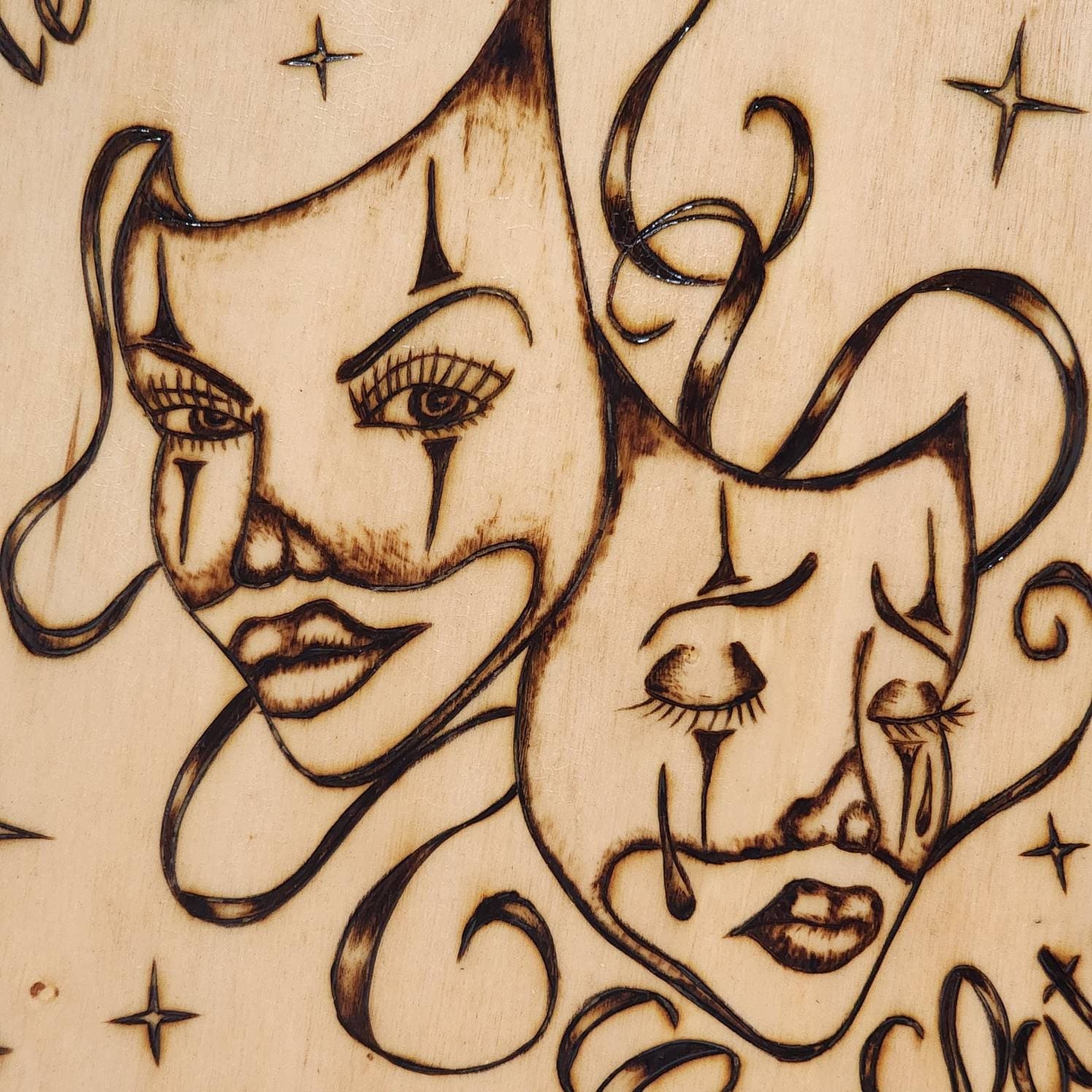 Smile Now Cry Later Wall Art Chicano Wall Art Old School Art Etsy