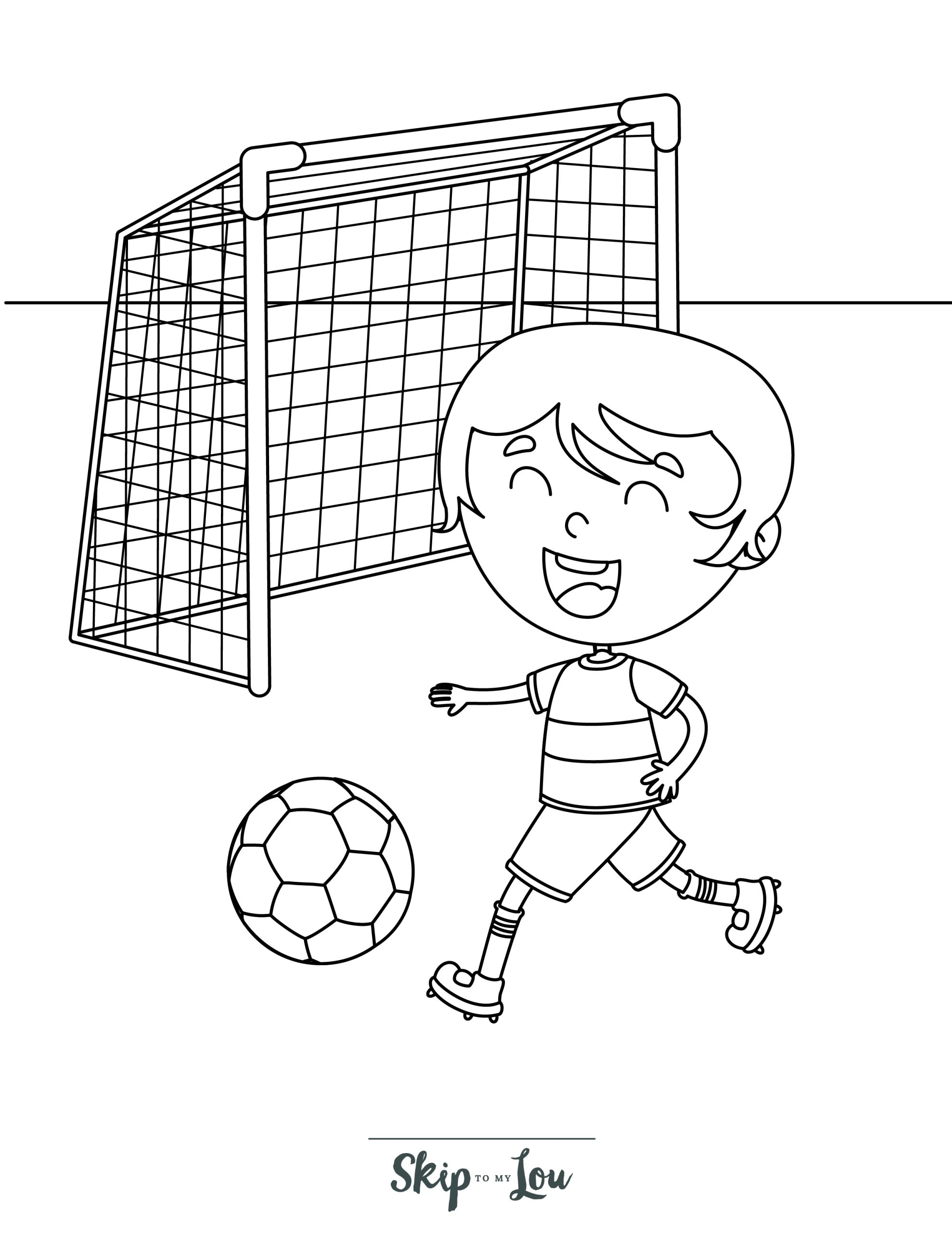 Soccer Coloring Pages Free Printables With Book Download Skip 
