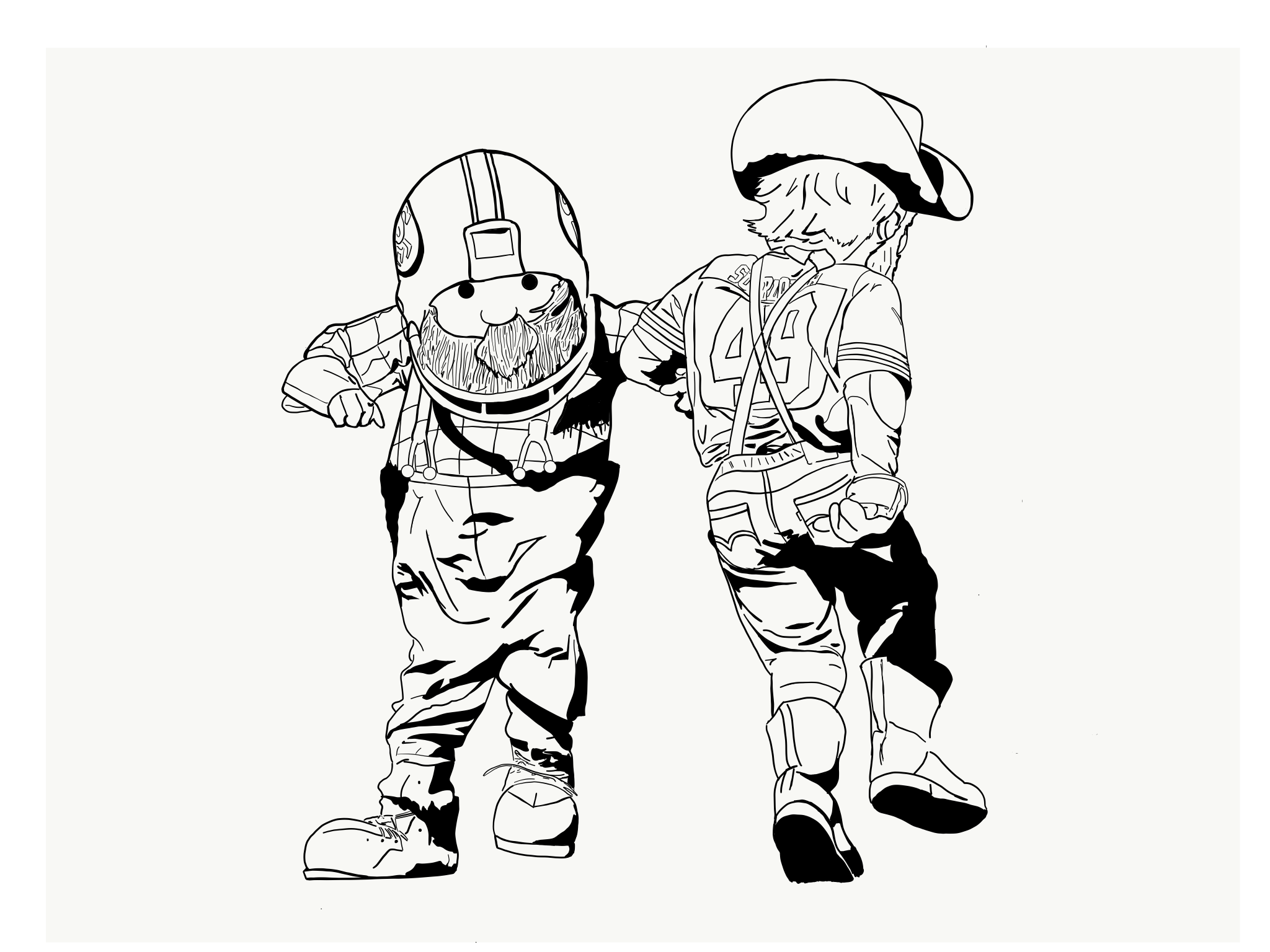 49ers coloring pages to print