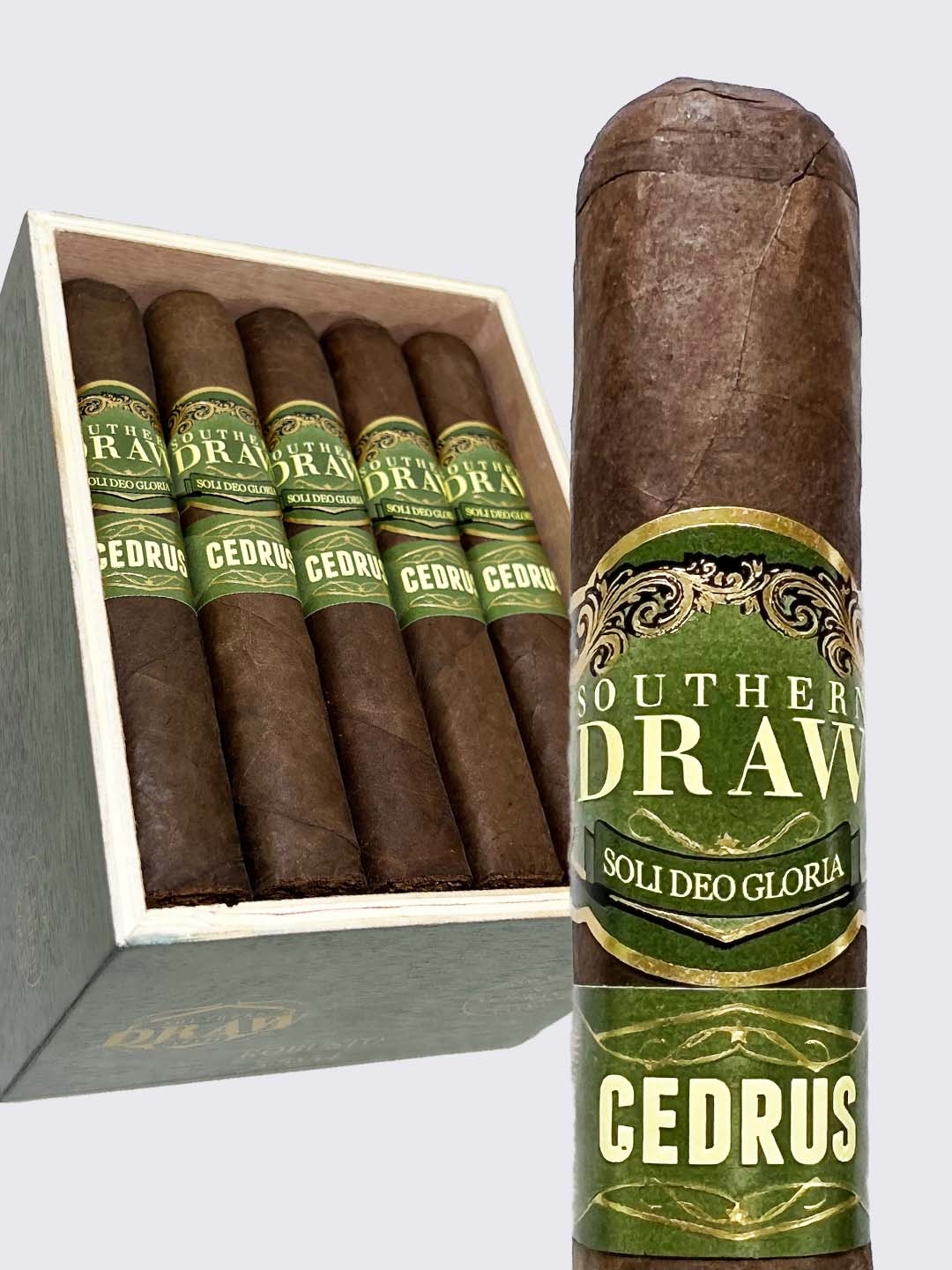 Southern Draw Cedrus Robusto 5 5 54 Cigars Daily