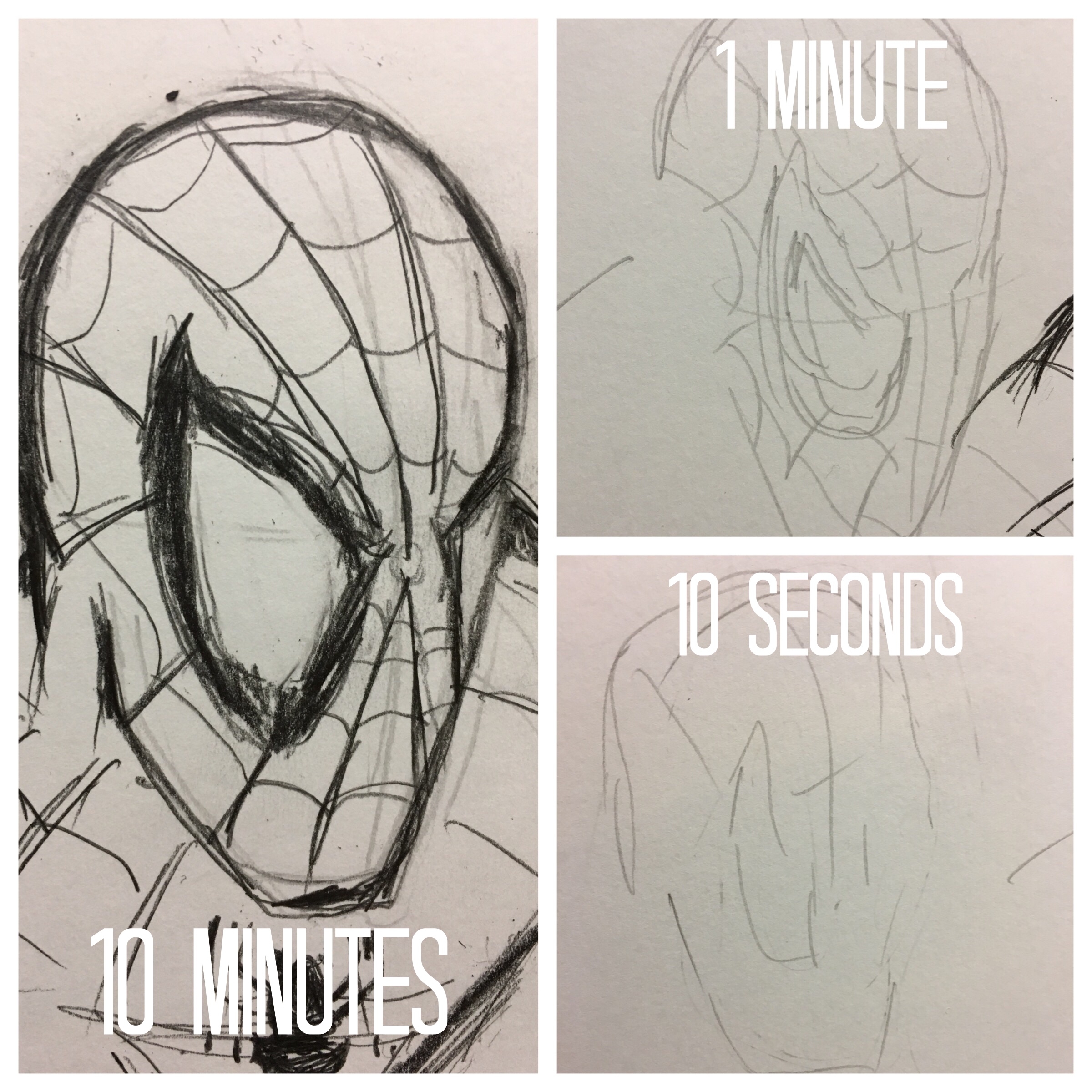 Speed Drawing Challenge Andres Lopez Jr 