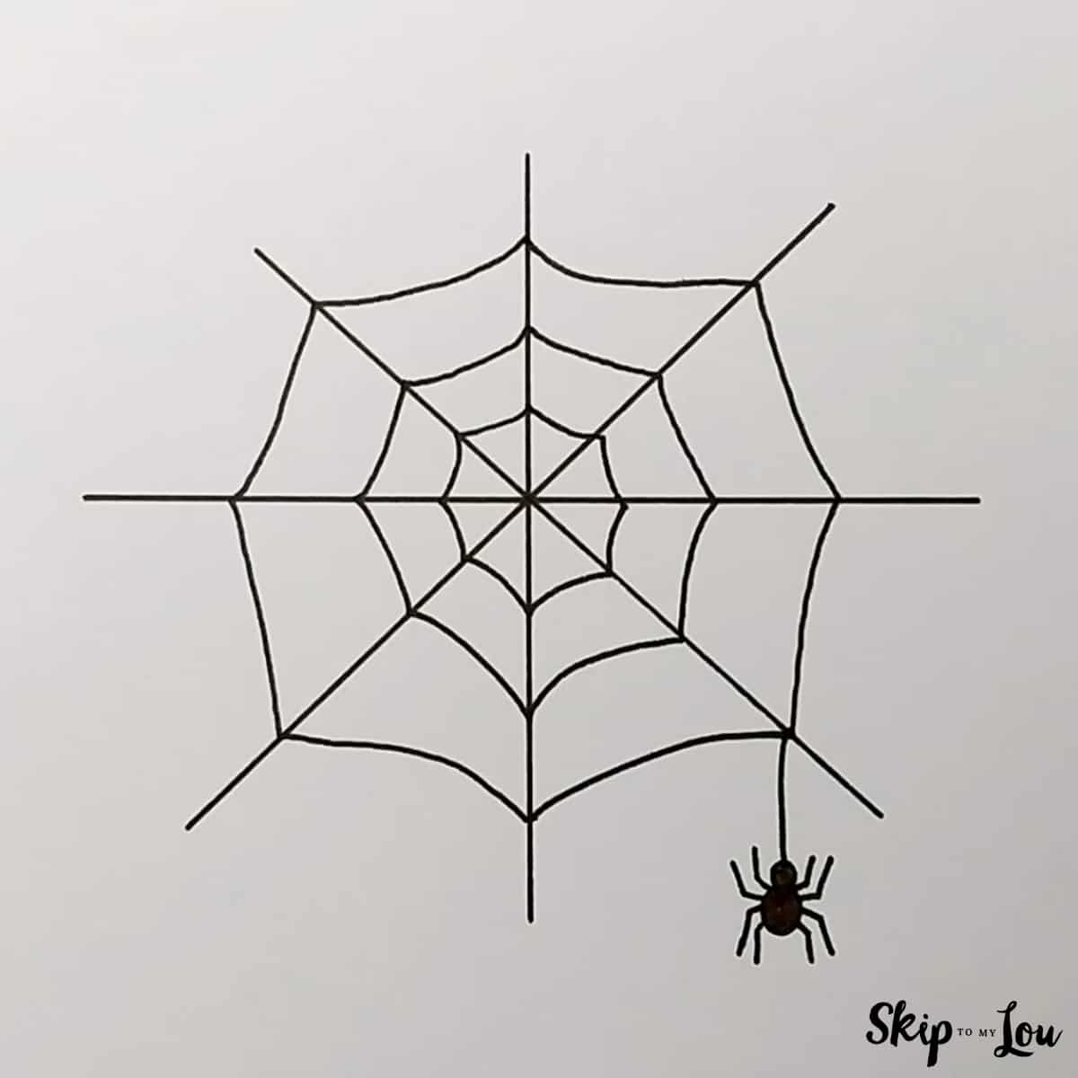 Spider Web Drawing Skip To My Lou