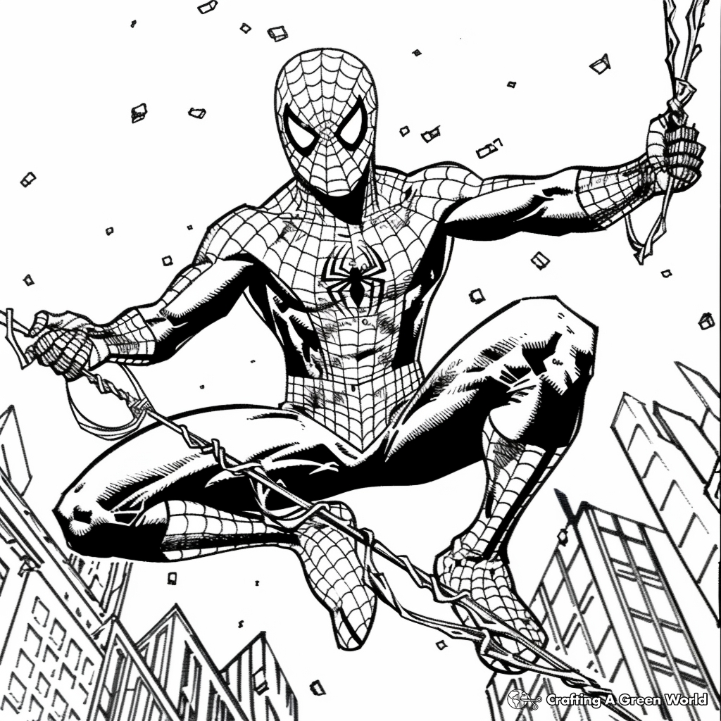 venom mask coloring pages