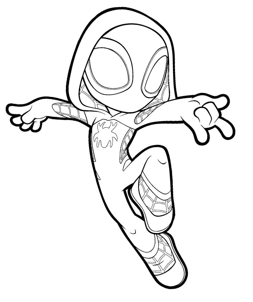 spider printable coloring pages