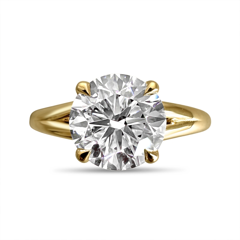 how to draw a solitaire ring