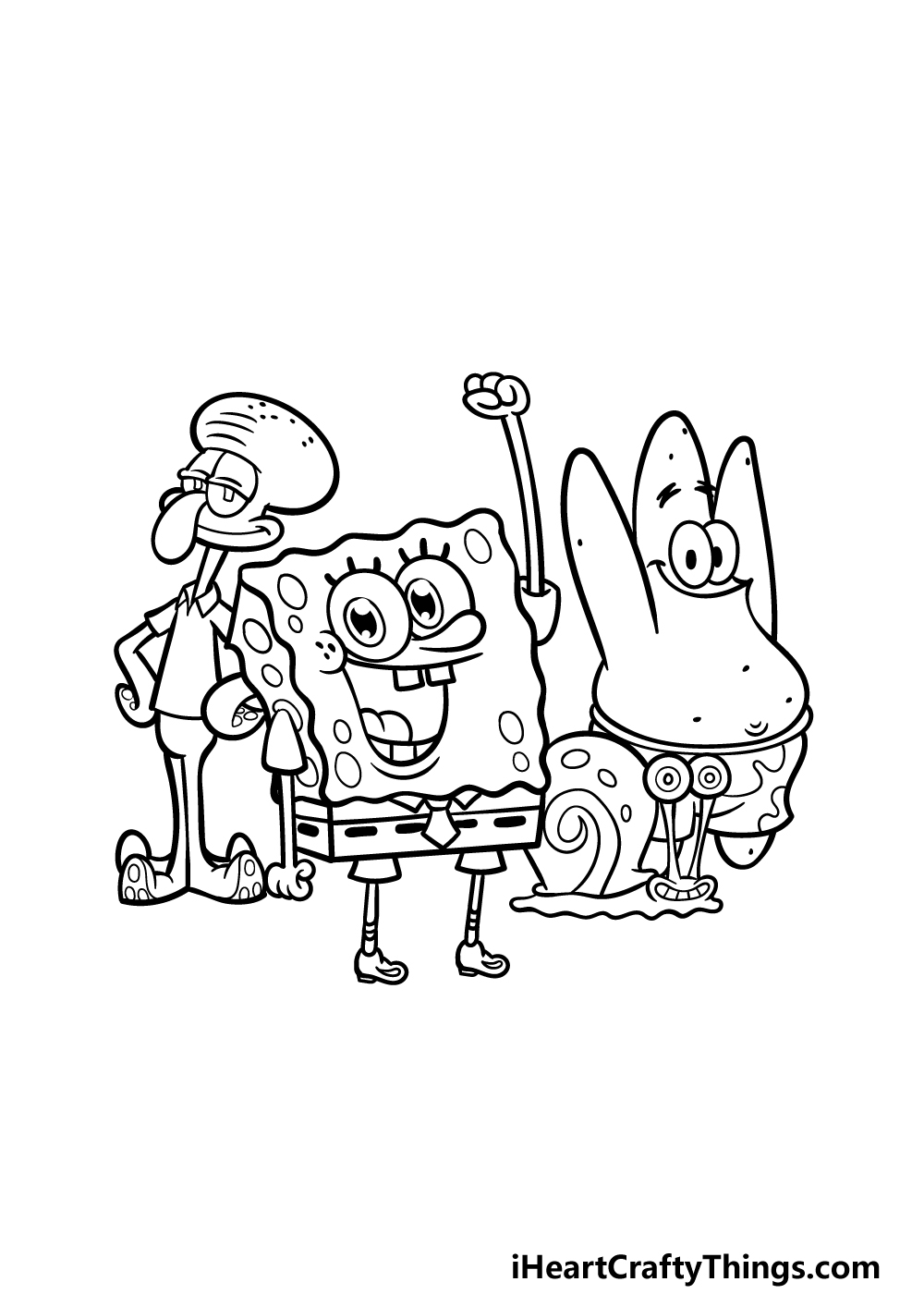 spongebob drawings
