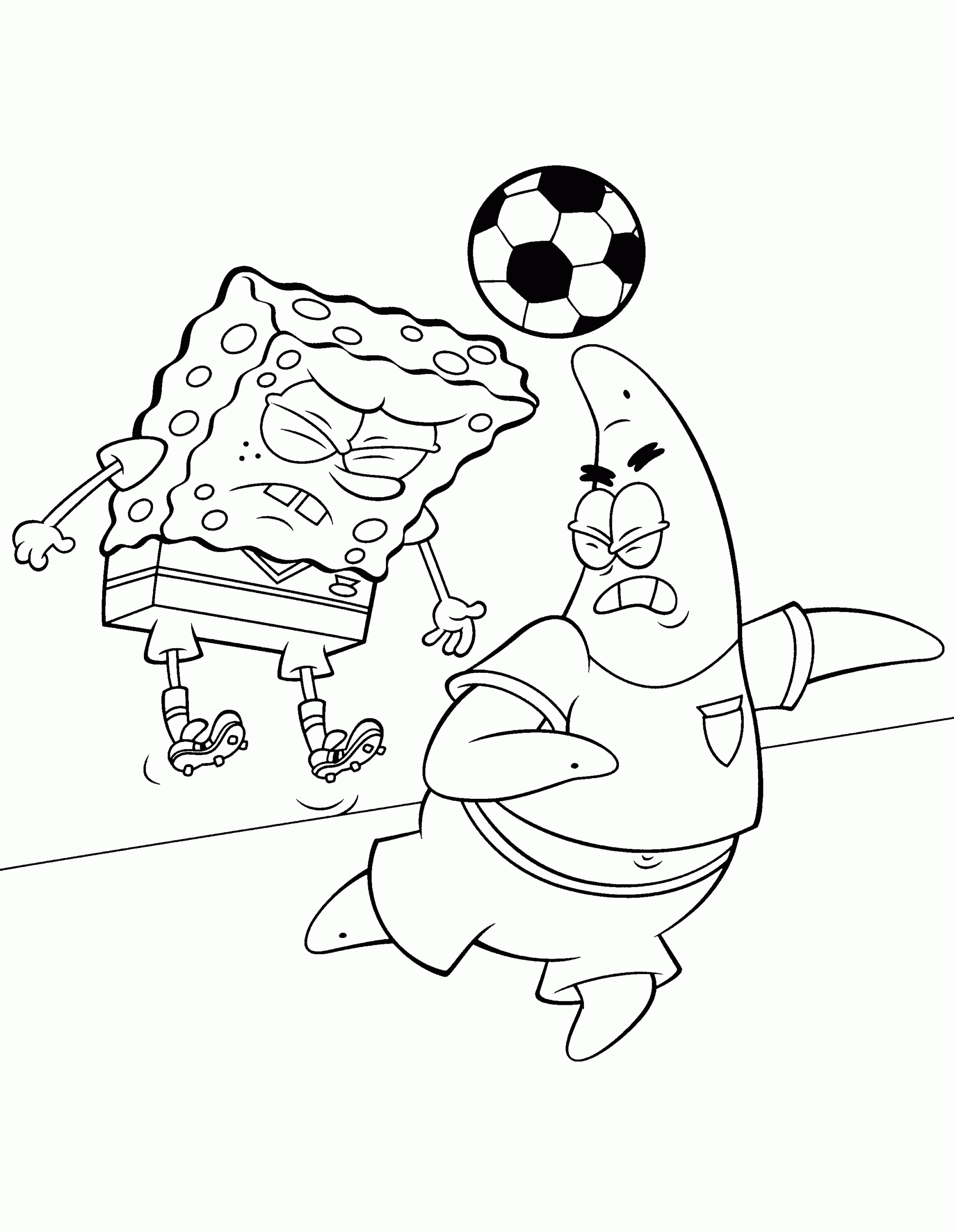 free spongebob coloring sheets