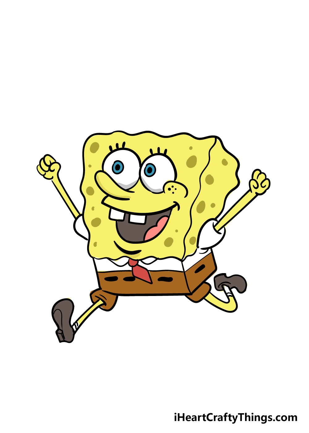 Spongebob Drawing How To Draw Spongebob Step By Step