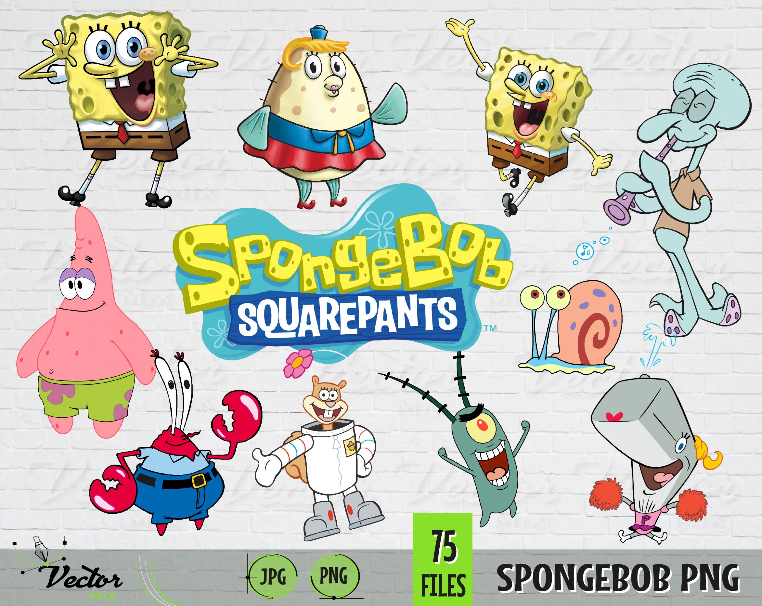 SpongeBob SpongeBob Icons SpongeBob Clip Art Printable Cliparts Transparent Files Cliparts Sponge Bob SpongeBob Bundle