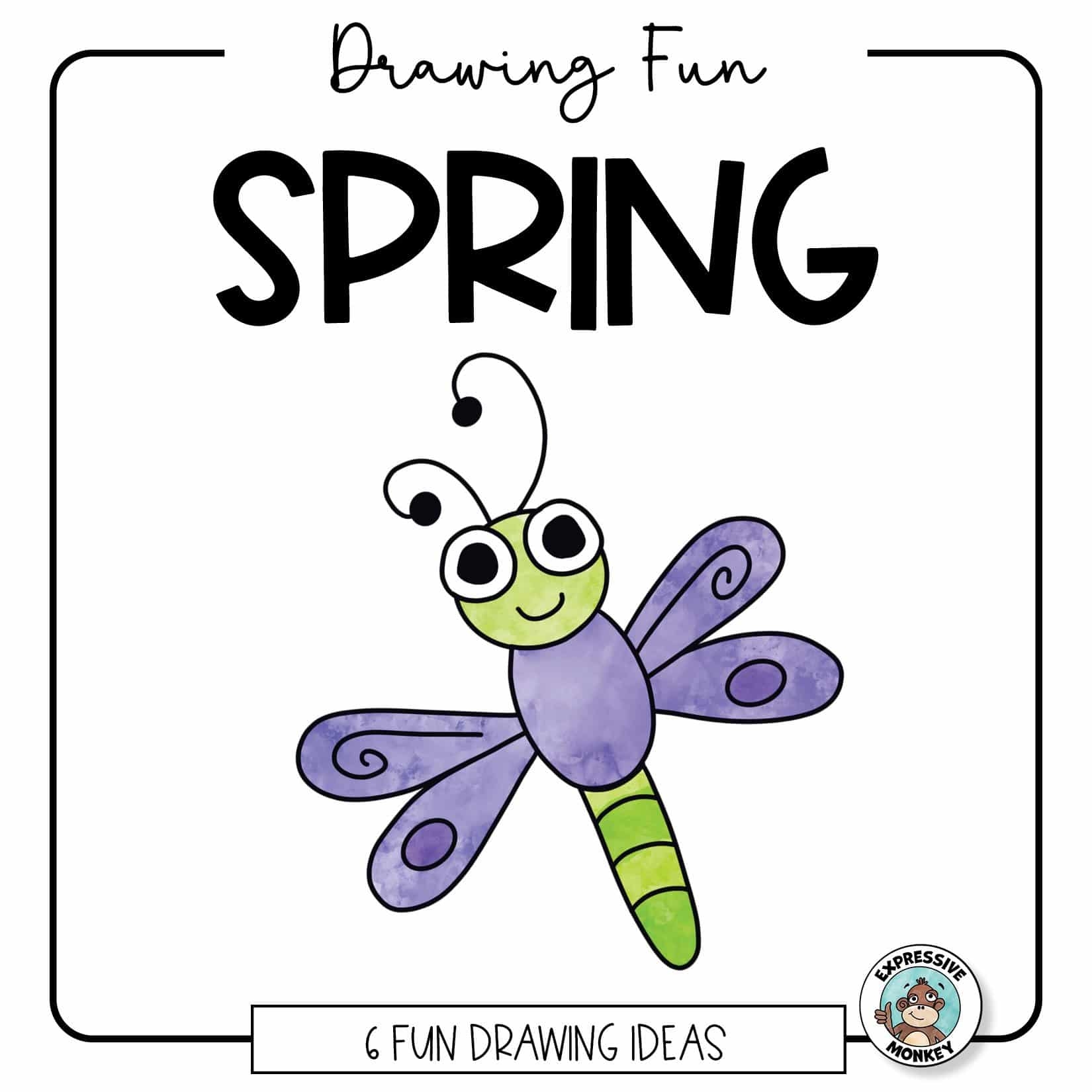Spring Drawing Fun Spring Drawing Ideas