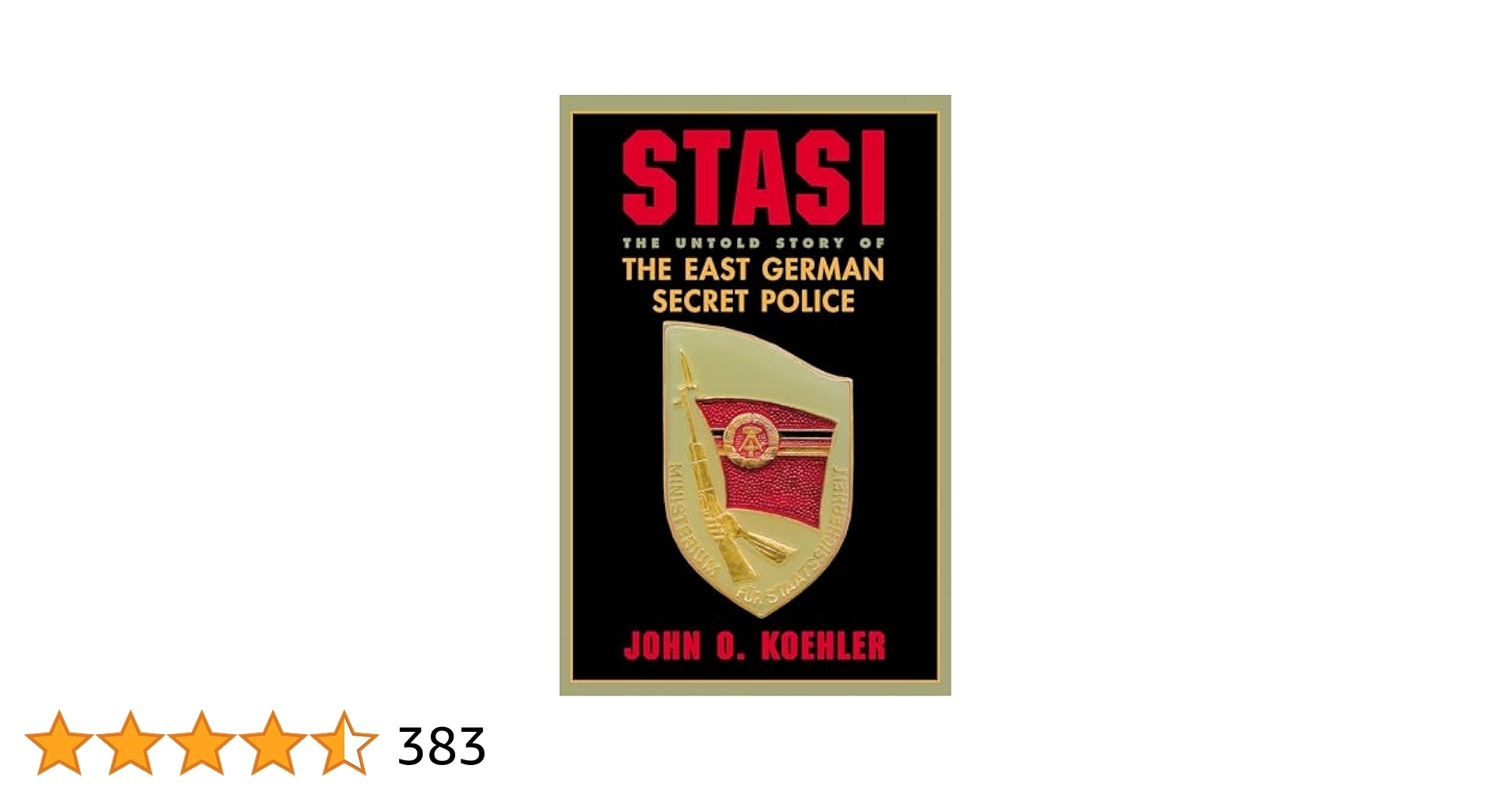 Stasi Koehler John O 9780813337449 Amazon Books