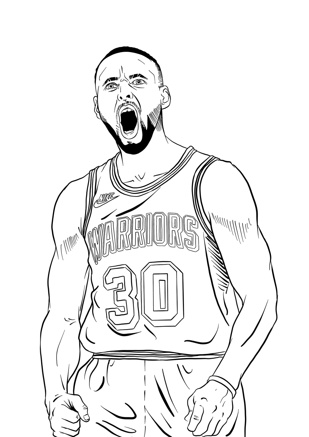 Steph Curry Illustration U0026 Digital Art Behance