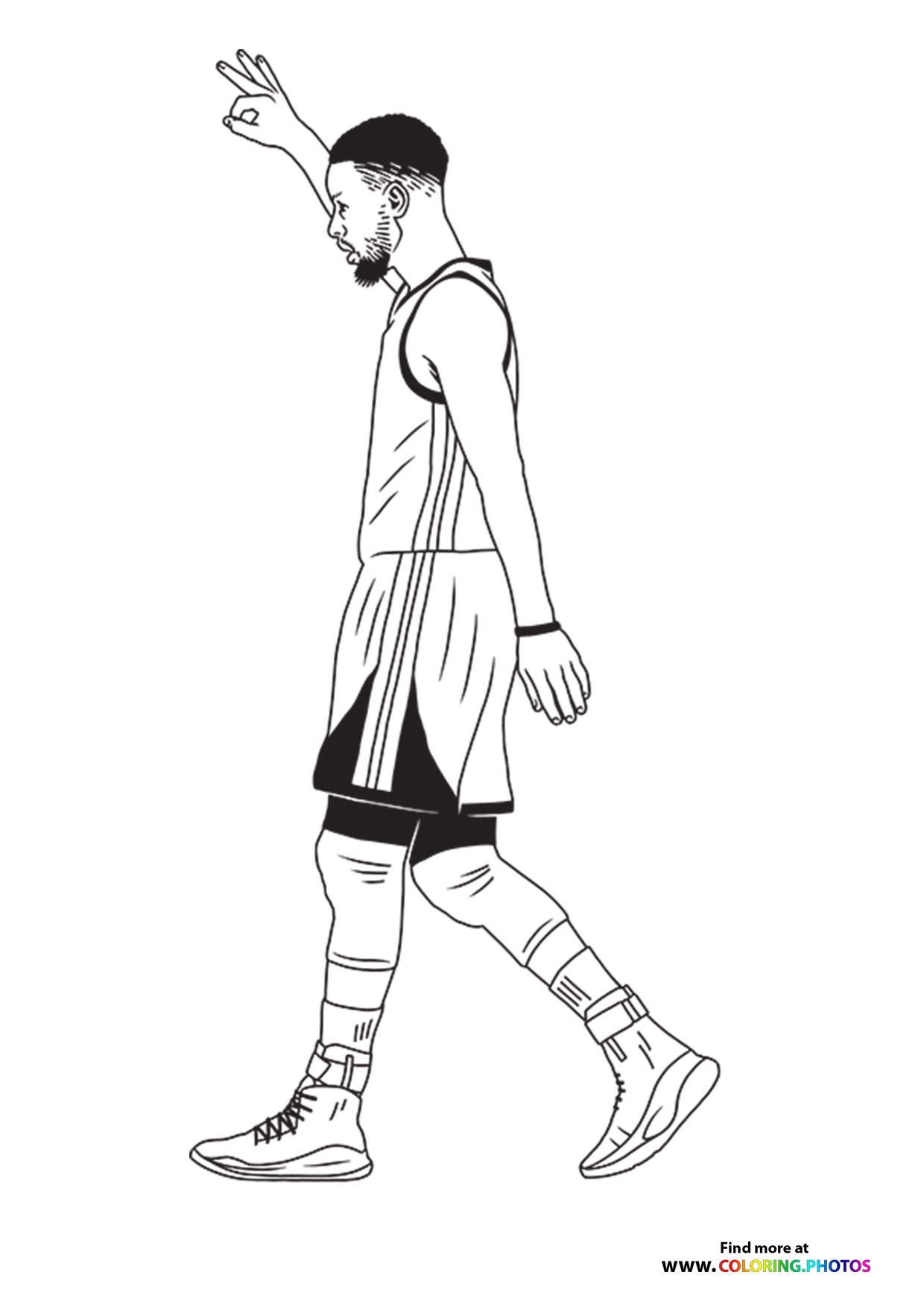 Stephen Curry Coloring Pages For Kids