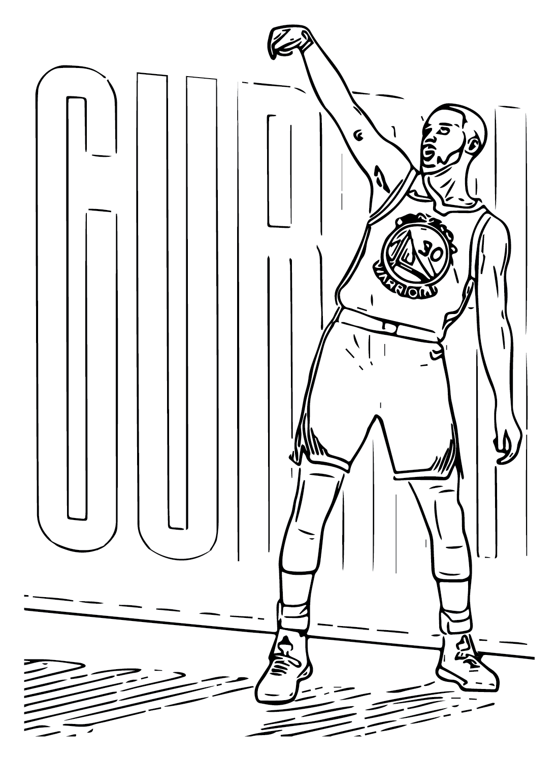 Stephen Curry Coloring Pages Printable For Free Download