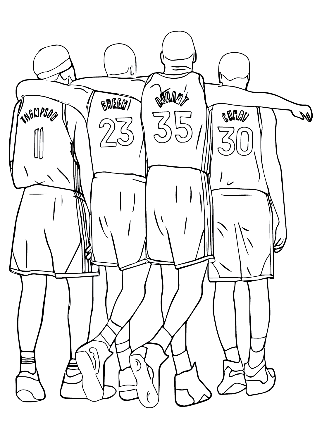 Stephen Curry Coloring Pages Printable For Free Download