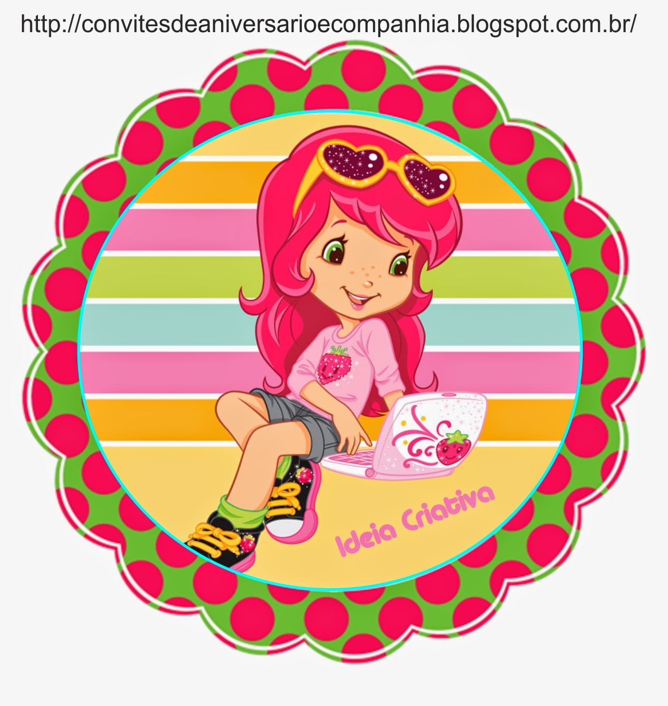 free strawberry shortcake printable images