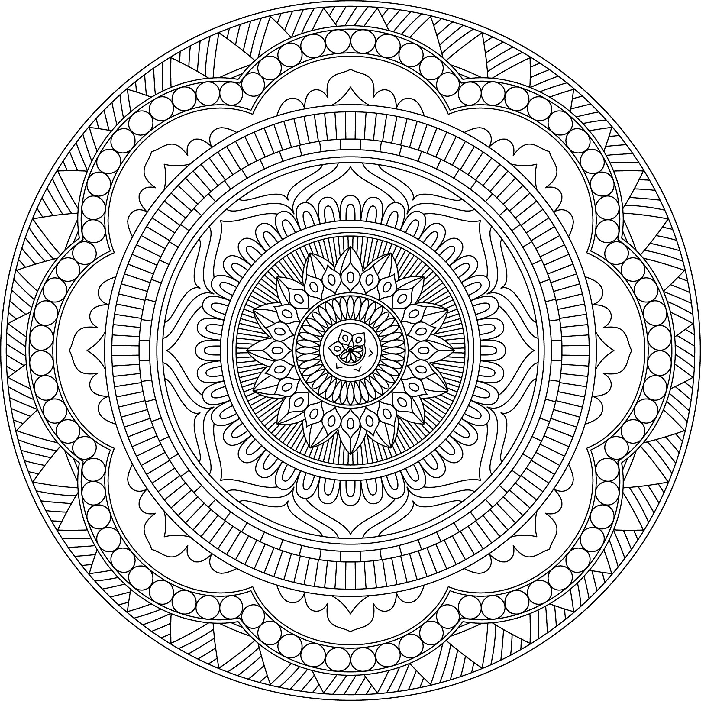 Stress Relief Coloring Printable Young Adult Coloring Book Printable 8 5 X 11 PDF Mandala Coloring Pages Anti Stress Colouring Pages Etsy