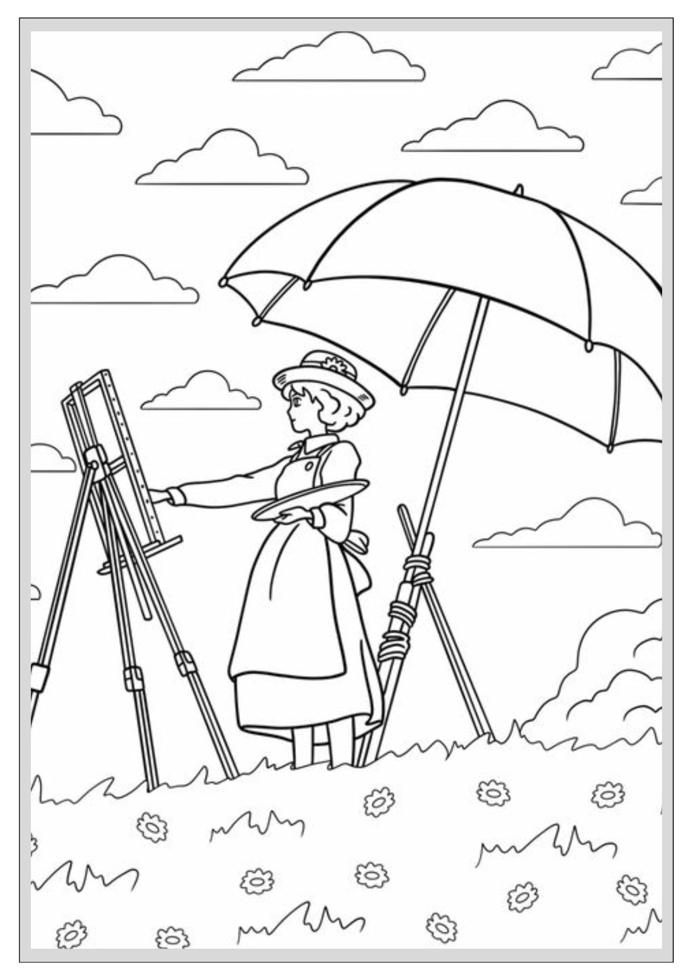 Studio Ghibli Coloring Book By Janeborres Raket PH