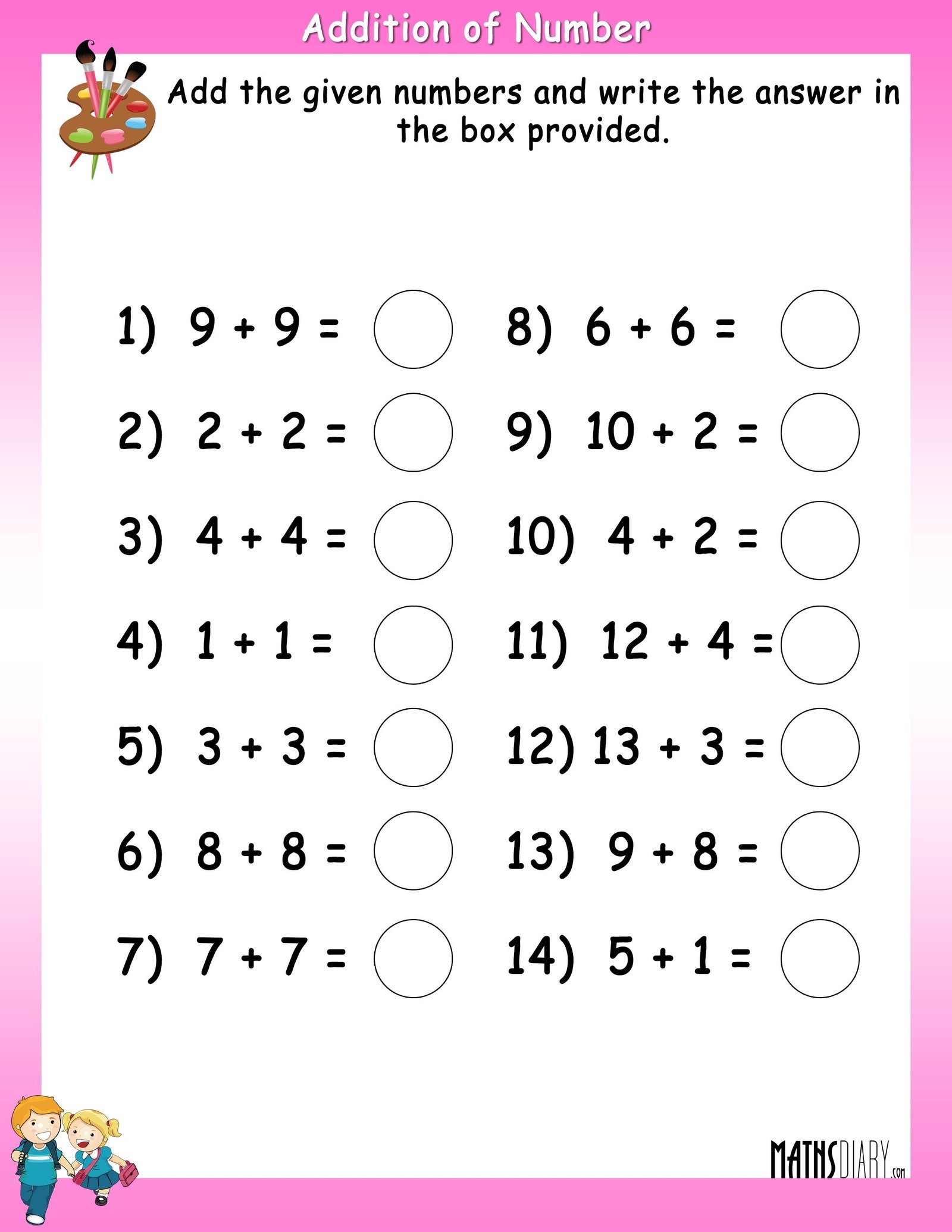 Subtraction Grade 2 Math Worksheets Page 2