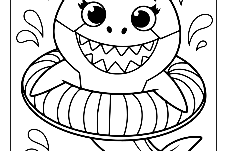 Summer Coloring Pages 20 Free Printable PDF