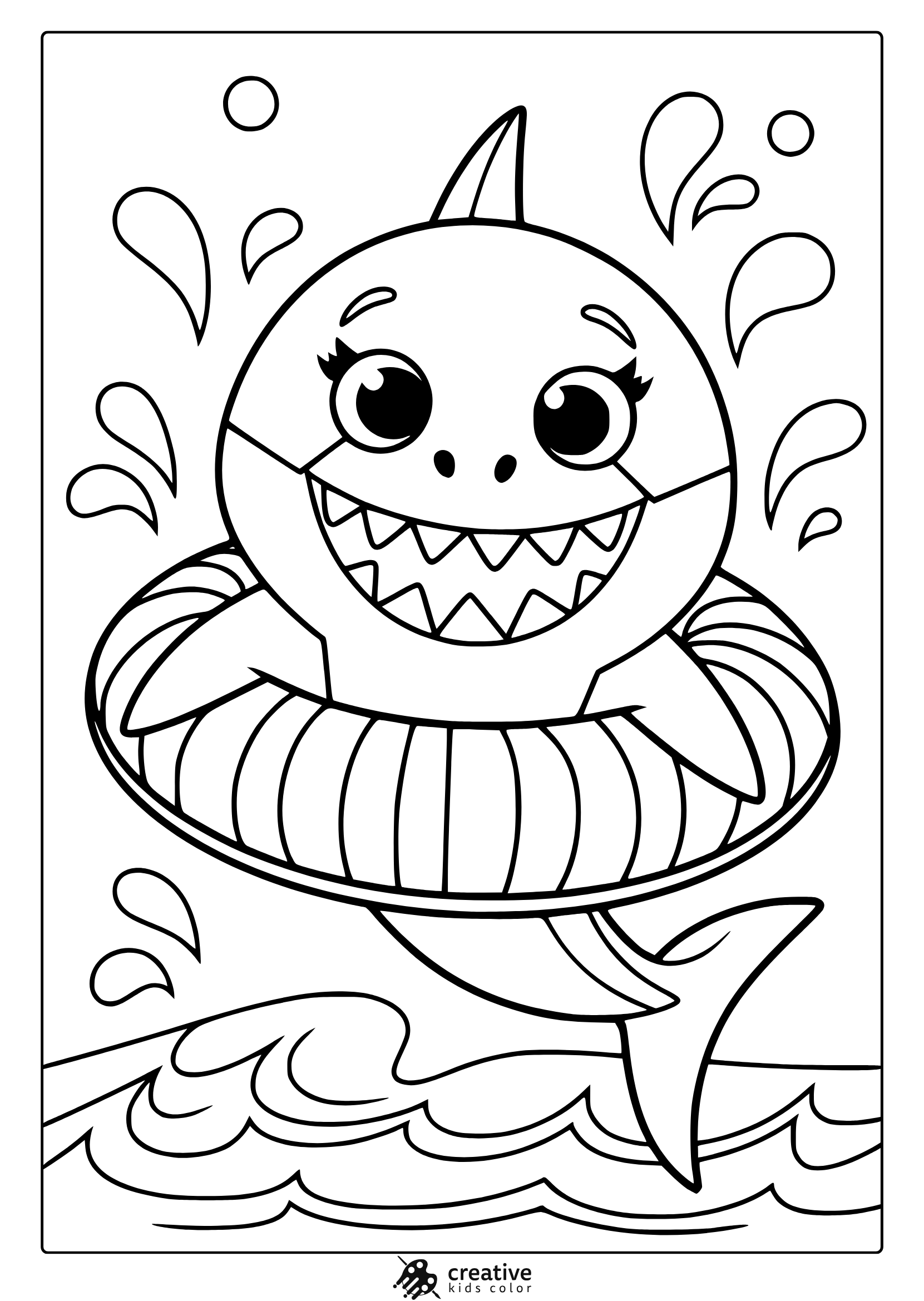 summer fun coloring sheets