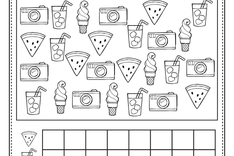 Summer Graphing Summer Math Worksheets And Activities For Worksheets Library