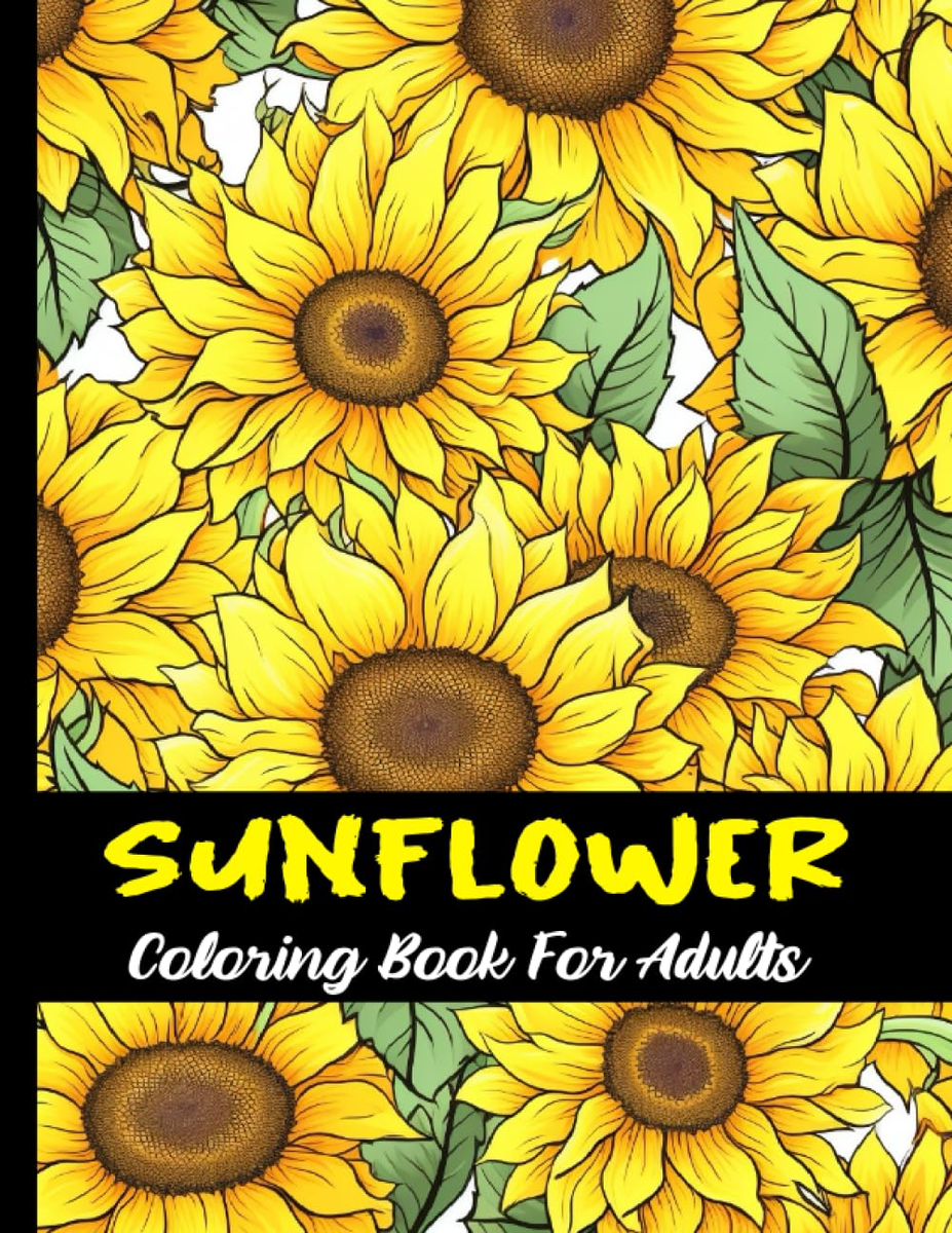 sunflower coloring sheets