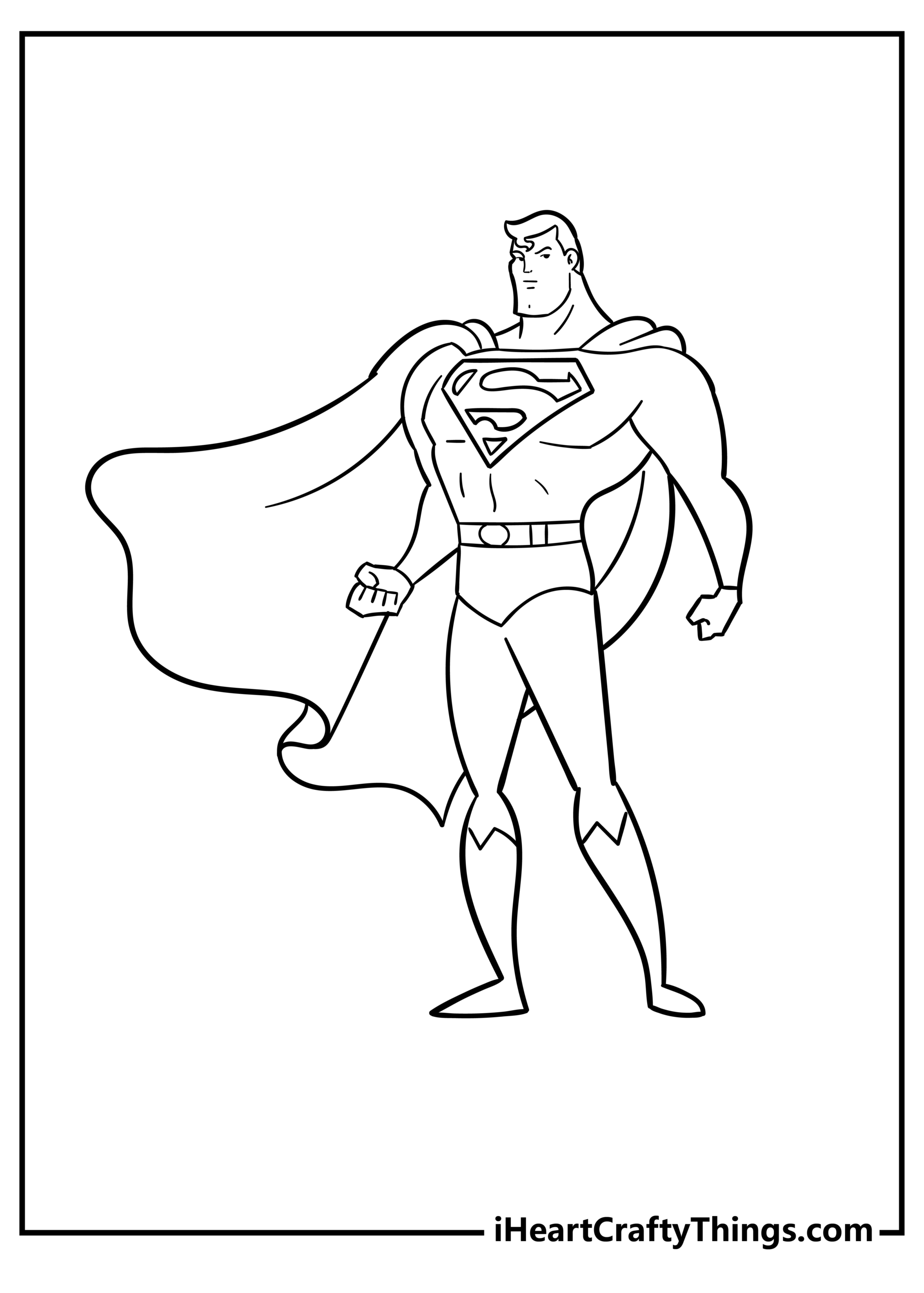 Superman Coloring Pages 20 Free Printables 