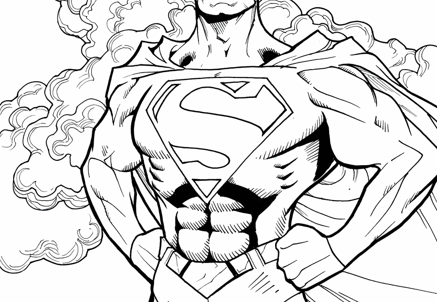 Superman Printables Coloring Pages Superman Coloring Sheet 896x1194 Png Clipart Download