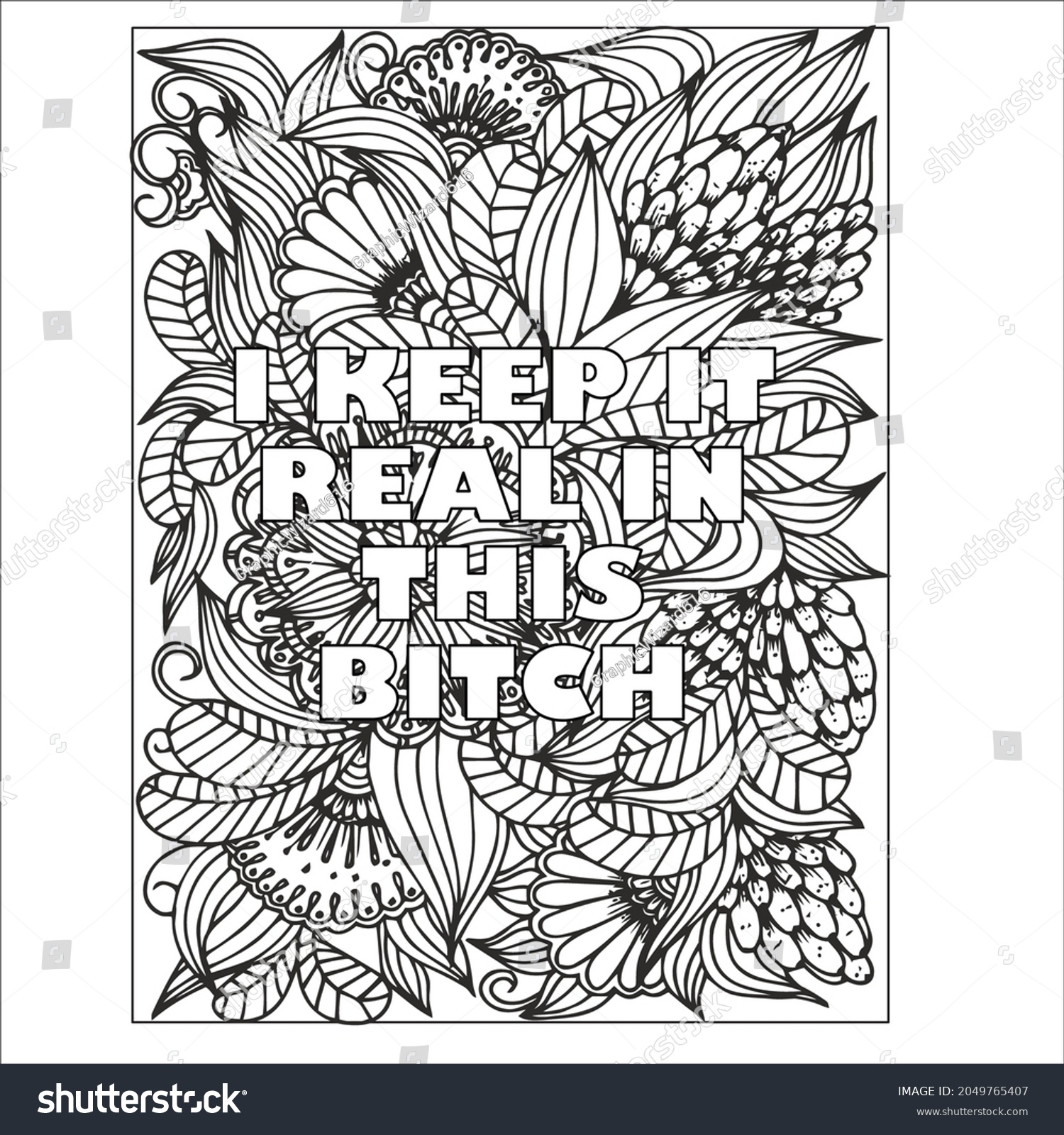 swear word coloring pages free