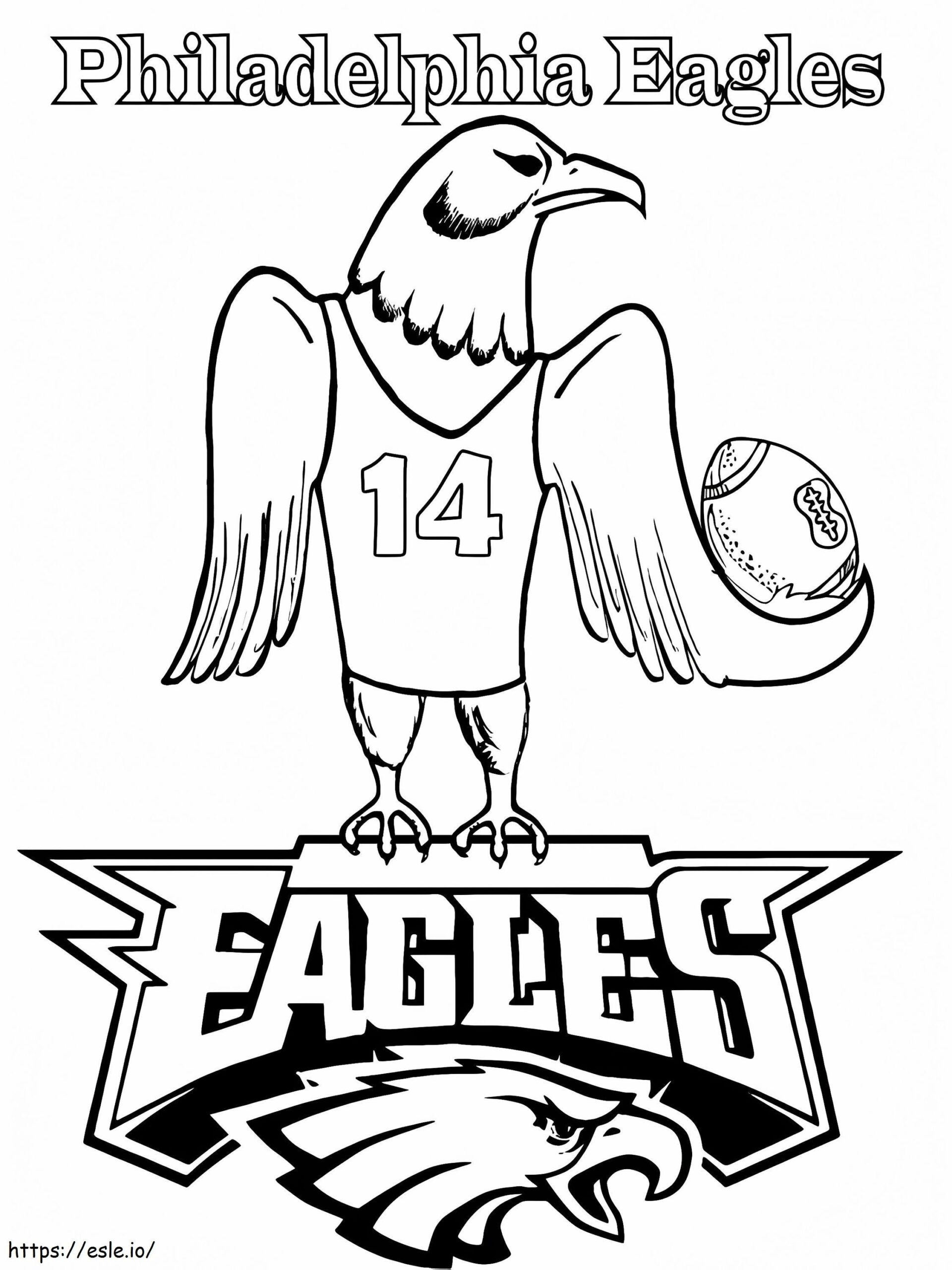 free printable philadelphia eagles coloring pages