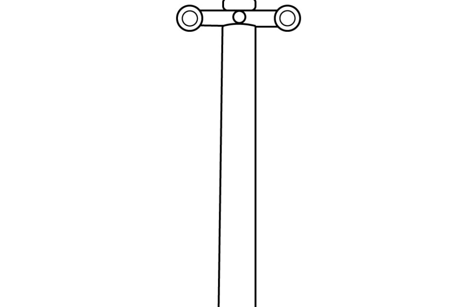 Sword Drawing How To Draw A Sword Step By Step