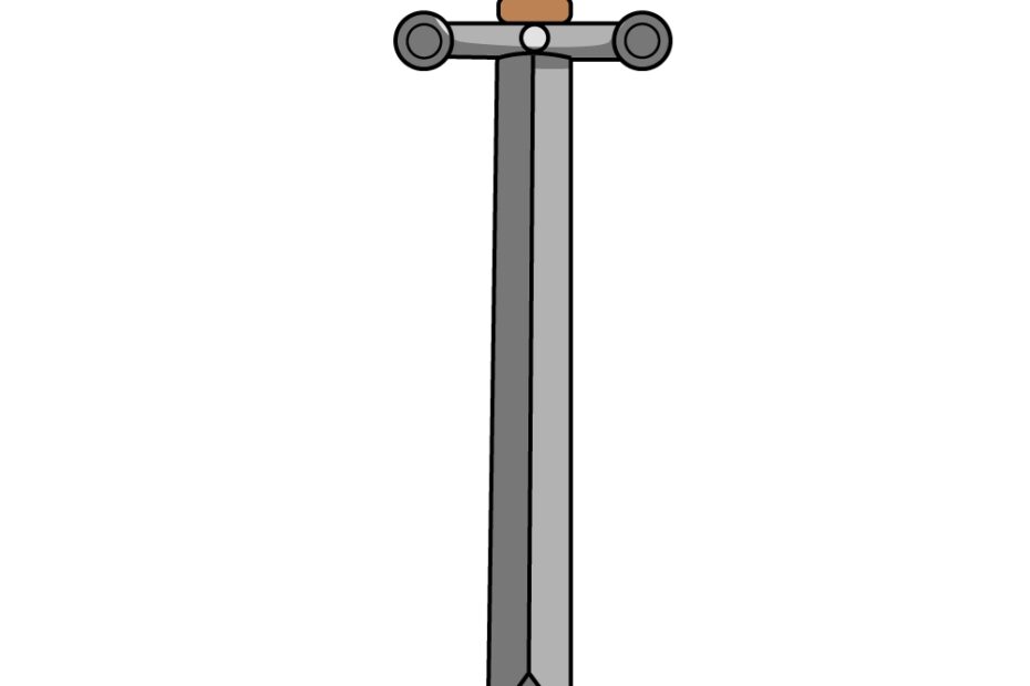 Sword Drawing How To Draw A Sword Step By Step