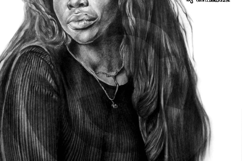 SZA drawing Gloss Print Etsy