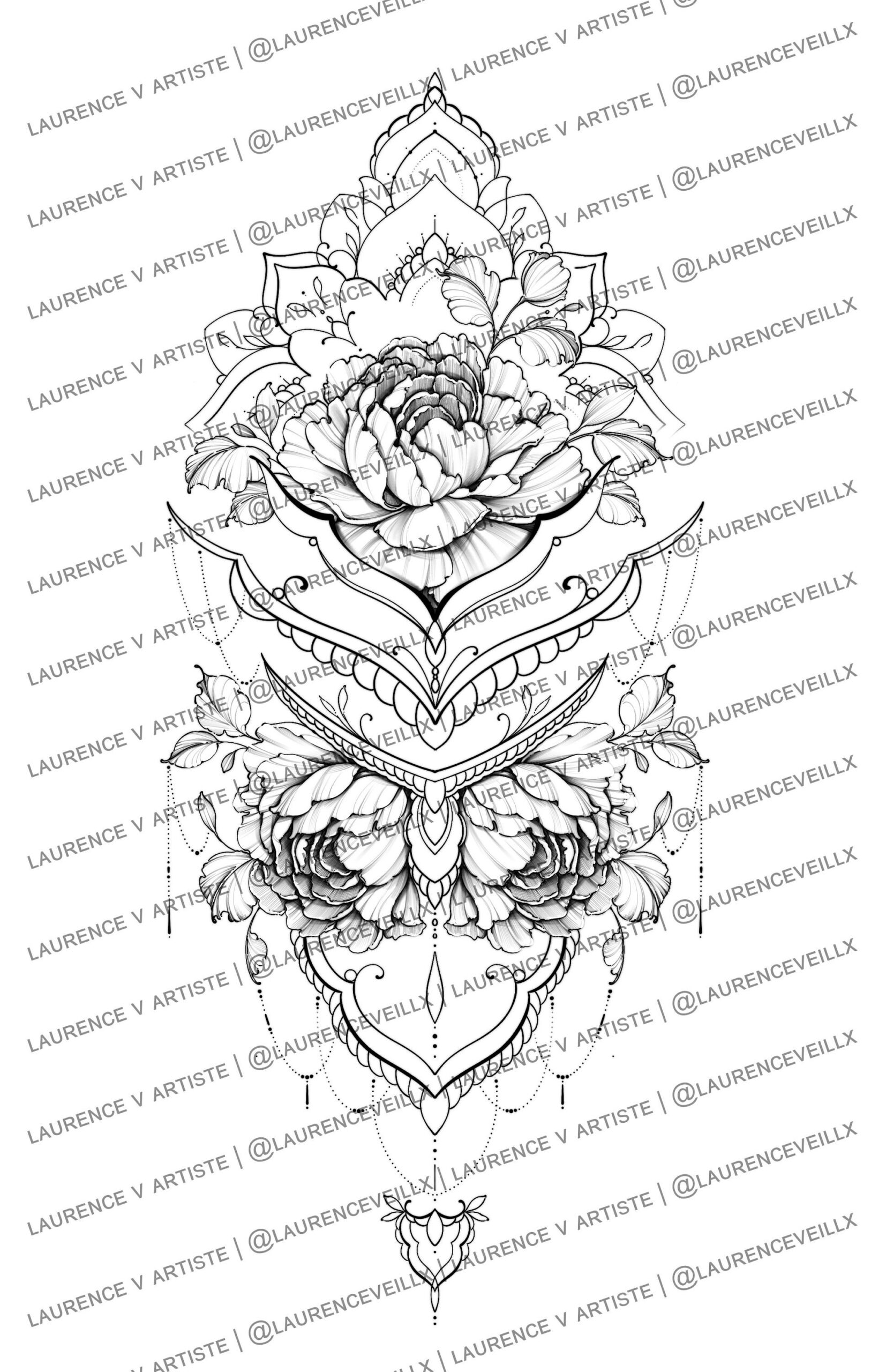 Tattoo Design Ideas For Women Download Drawing Stencil Outline 