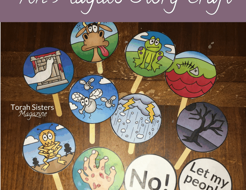 Ten Plagues Passover Craft To Keep Kids Engaged Torah Sisters
